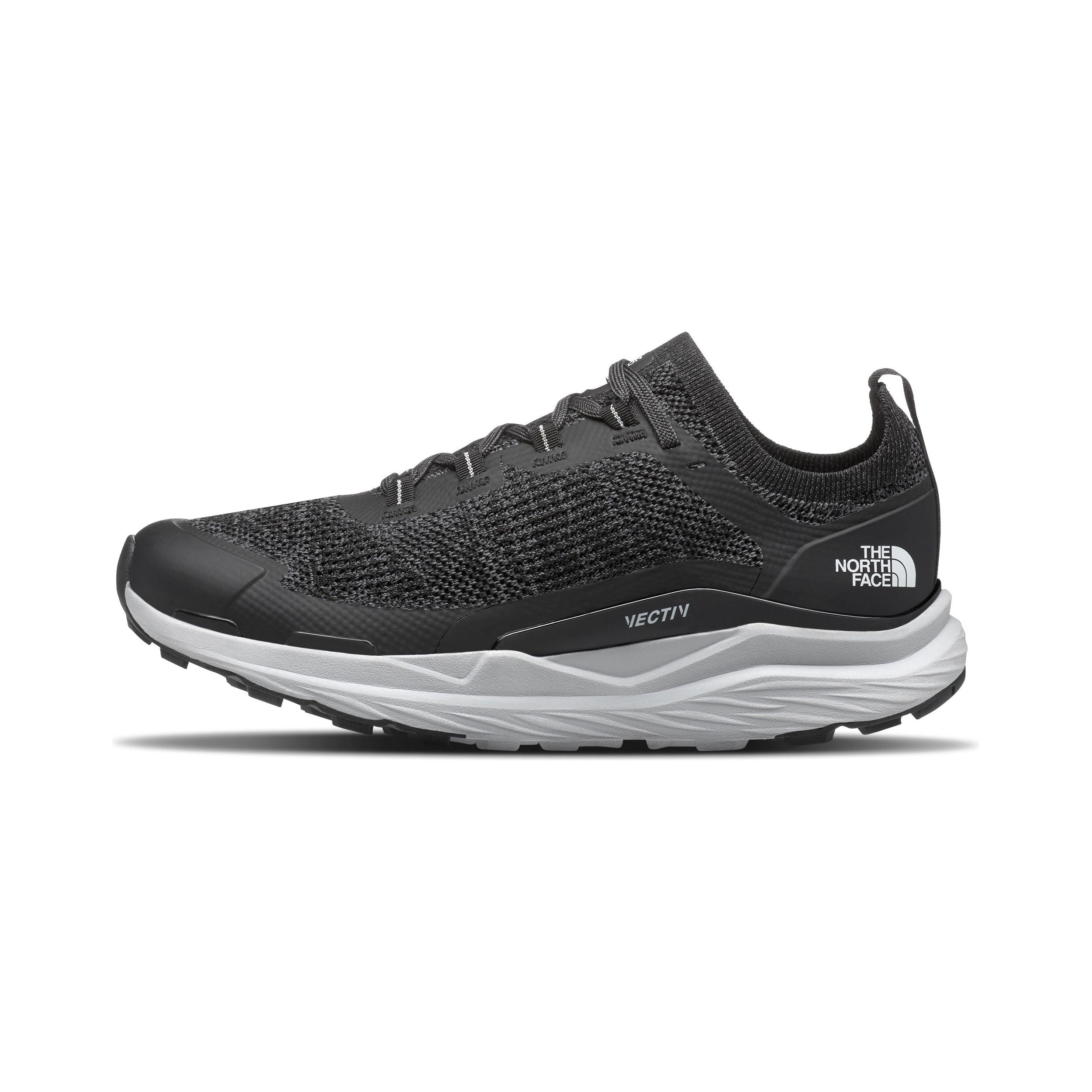 The North Face Women's Vectiv Escape Trail Running Shoes - Black Micro Chip Grey | Lightweight Hiking & Outdoor Adventure Footwear for Women