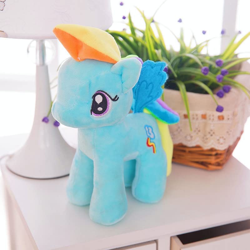 Cute Blue 12-inch Plush Stuffed Animal Toy - Soft Film Series Doll & Pillow for Kids, Gifts, Bedroom Decor, and Cuddling Comfort