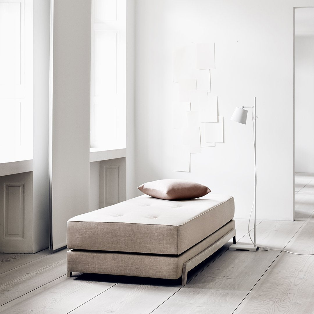 Softline Frame Sofa Bed - Convertible Sleeper Sofa for Small Spaces, Comfortable and Space-Saving - Perfect for Apartments, Guest Rooms & Home Offices