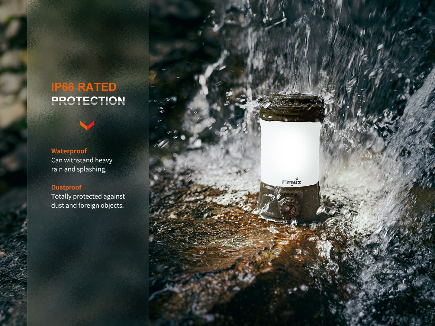 Fenix CL26R PRO Rechargeable LED Camping Lantern - 500 Lumens, USB-C Charging, Waterproof for Outdoor Adventures, Hiking, Emergency & Backpacking