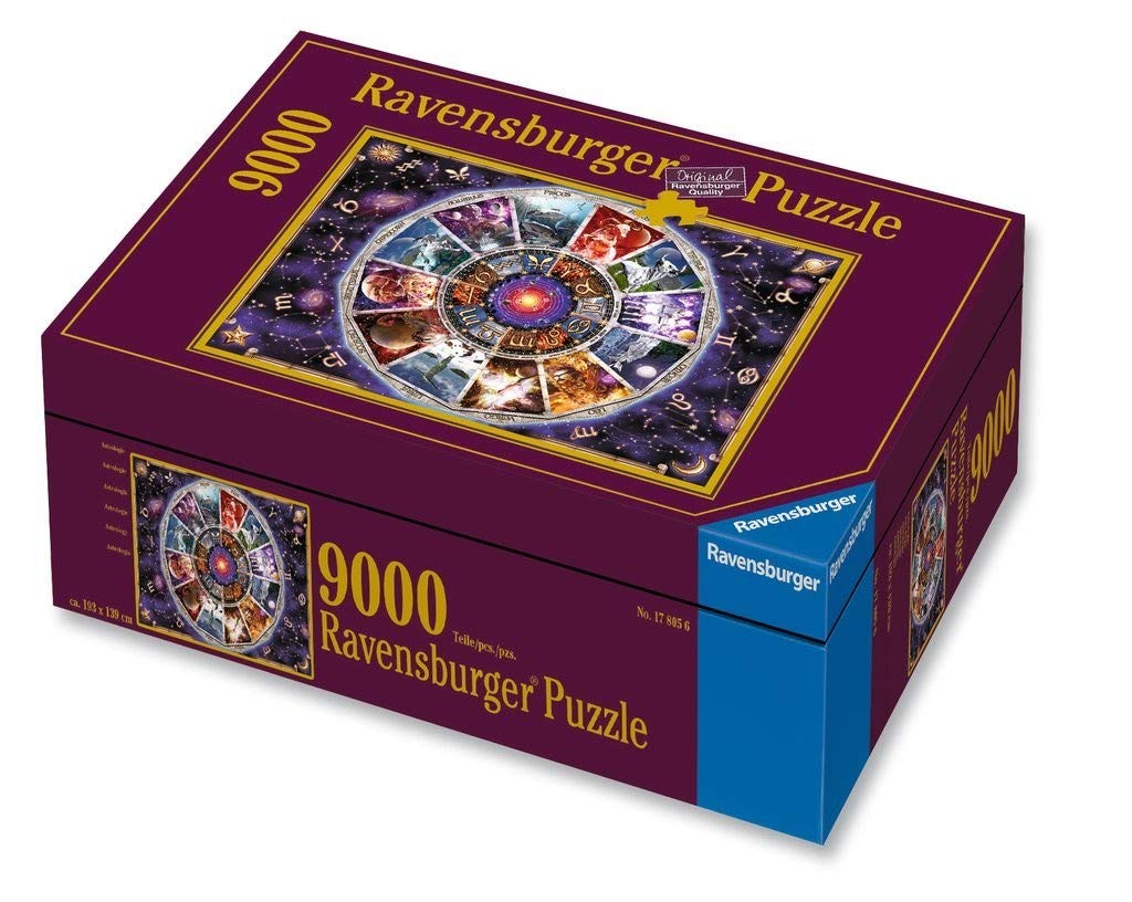 Ravensburger Astrology 9000 Piece Jigsaw Puzzle for Adults - Premium Quality Unique Puzzle Pieces with Softclick Technology for Perfect Fit - Great for Home Decor, Relaxation & Family Bonding Activities