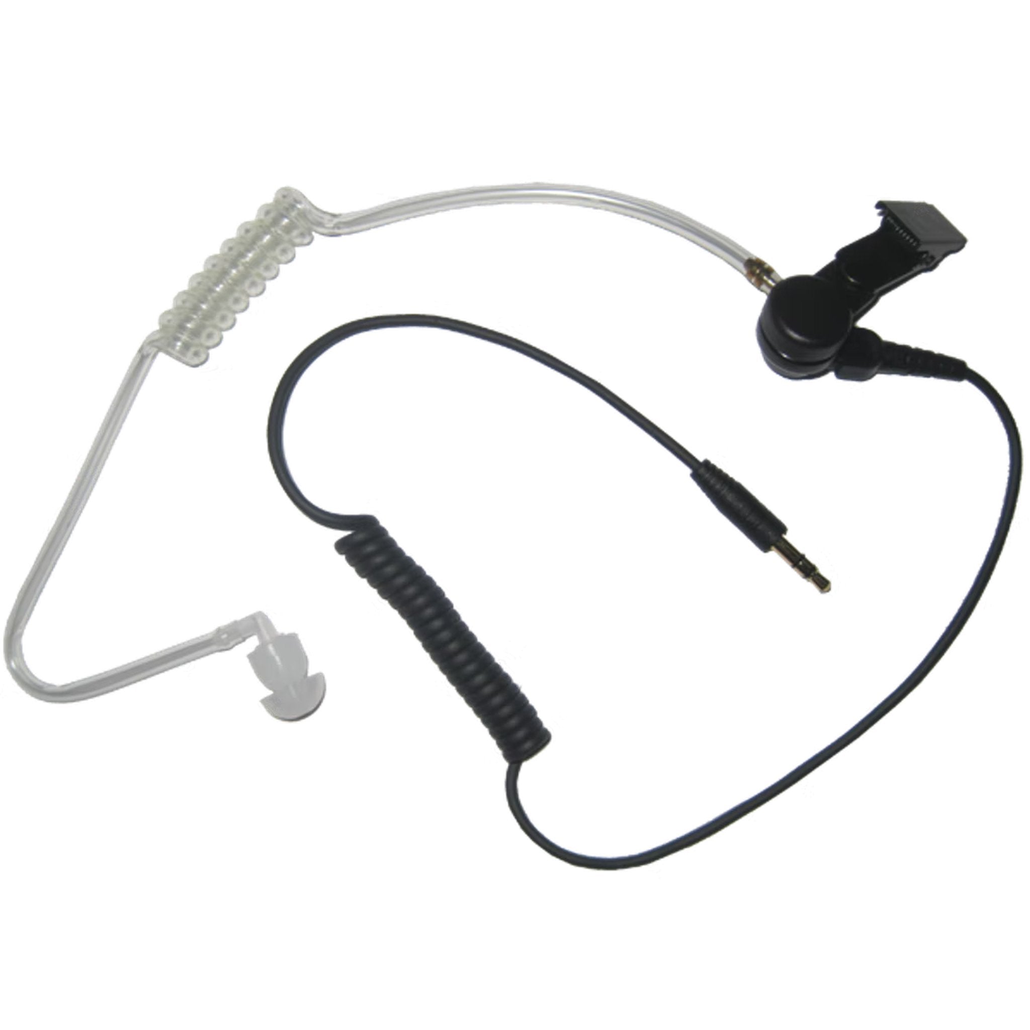 Hytera ES 02 Acoustic Tube Earpiece - Clear Communication Headset for Two-Way Radios (Replaced by EA 01) - Ideal for Security, Construction & Event Staff