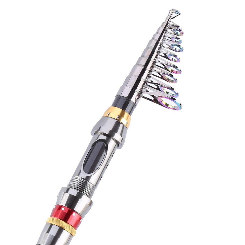 Premium Carbon Fiber Telescopic Fishing Rod - 3.6M Travel Fishing Pole with Accessories | Lightweight & Durable for Freshwater, Saltwater, and Travel Fishing Adventures