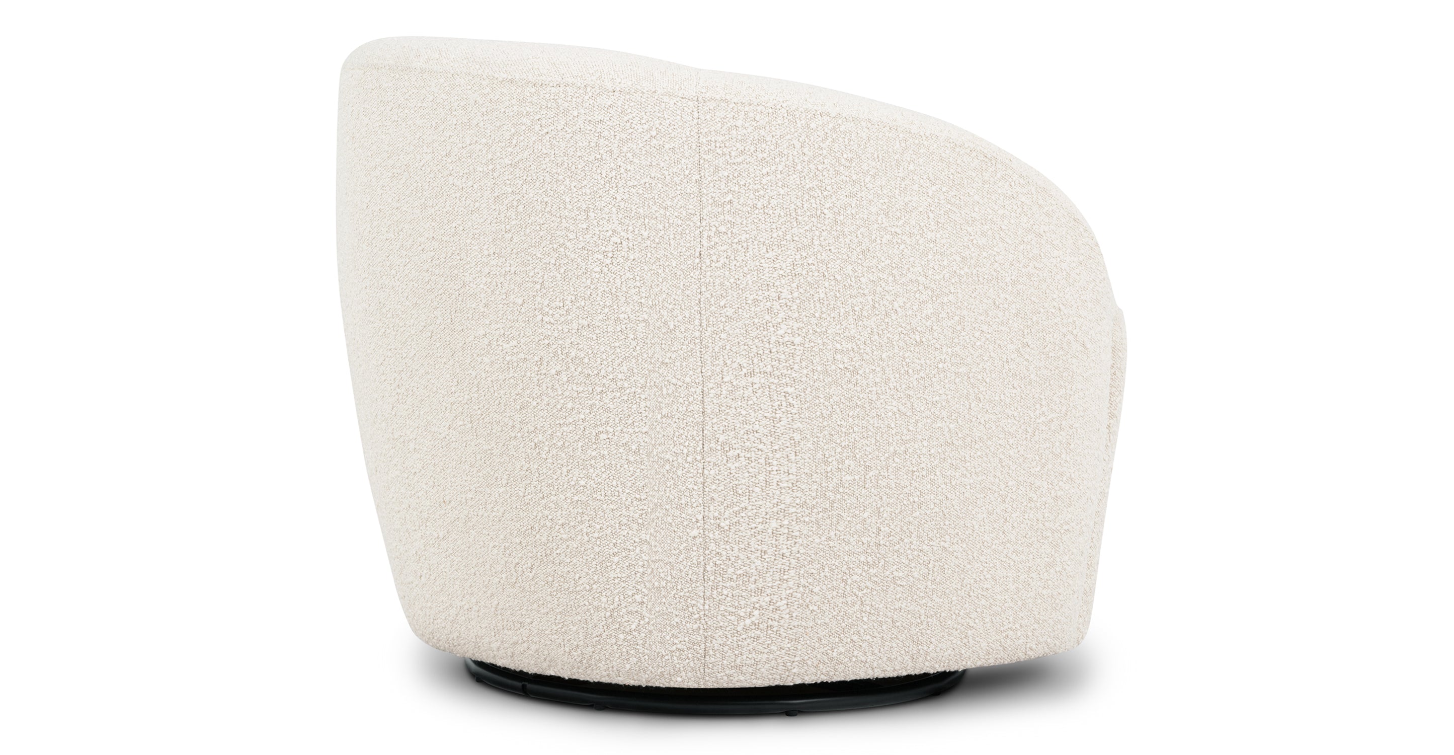 Alma Swivel Lounge Chair - Modern Accent Chair for Living Room, Bedroom & Office - Comfortable 360-Degree Rotating Chair with Soft Upholstery - Perfect for Relaxing, Reading & Working