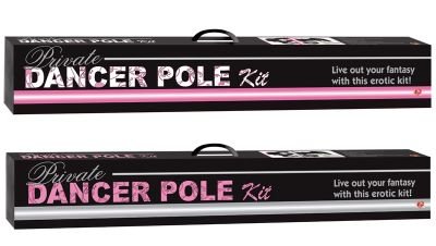 TLC Private Dancer Pole Kit - Chrome, Professional Home Dance Pole for Fitness, Entertainment & Stripper Pole Dancing at Home