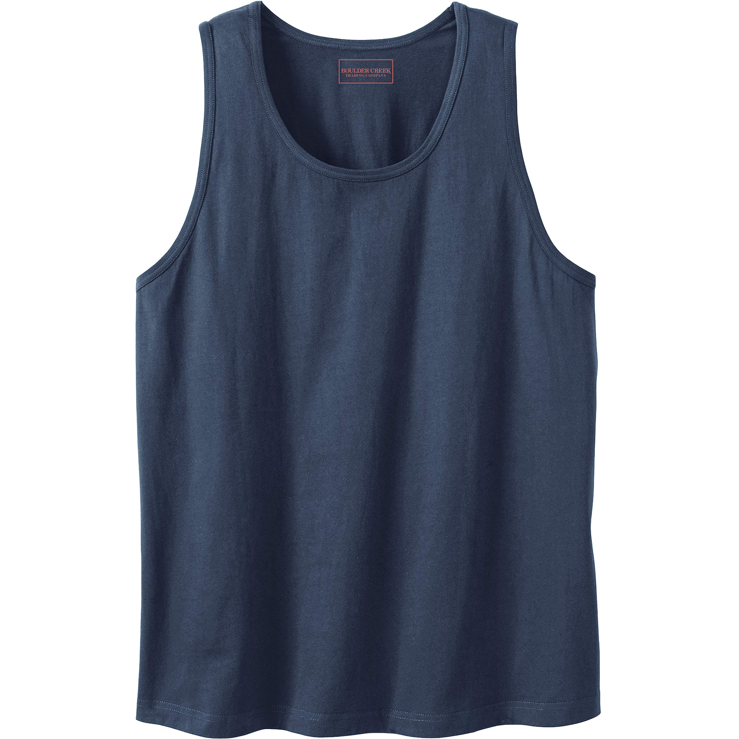 KingSize Men's Big & Tall Heavyweight Cotton Tank Top - Breathable & Comfortable Undershirt for Summer, Workout, and Casual Wear