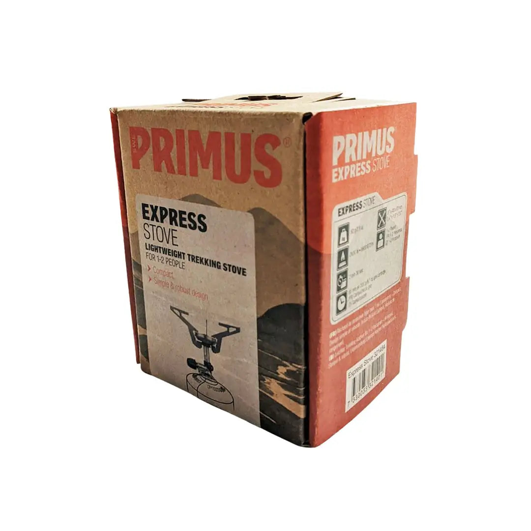 Primus Express Camping Gas Stove - Portable Outdoor Cooking Stove for Backpacking, Hiking & Camping Trips - Compact & Lightweight Design for Easy Travel