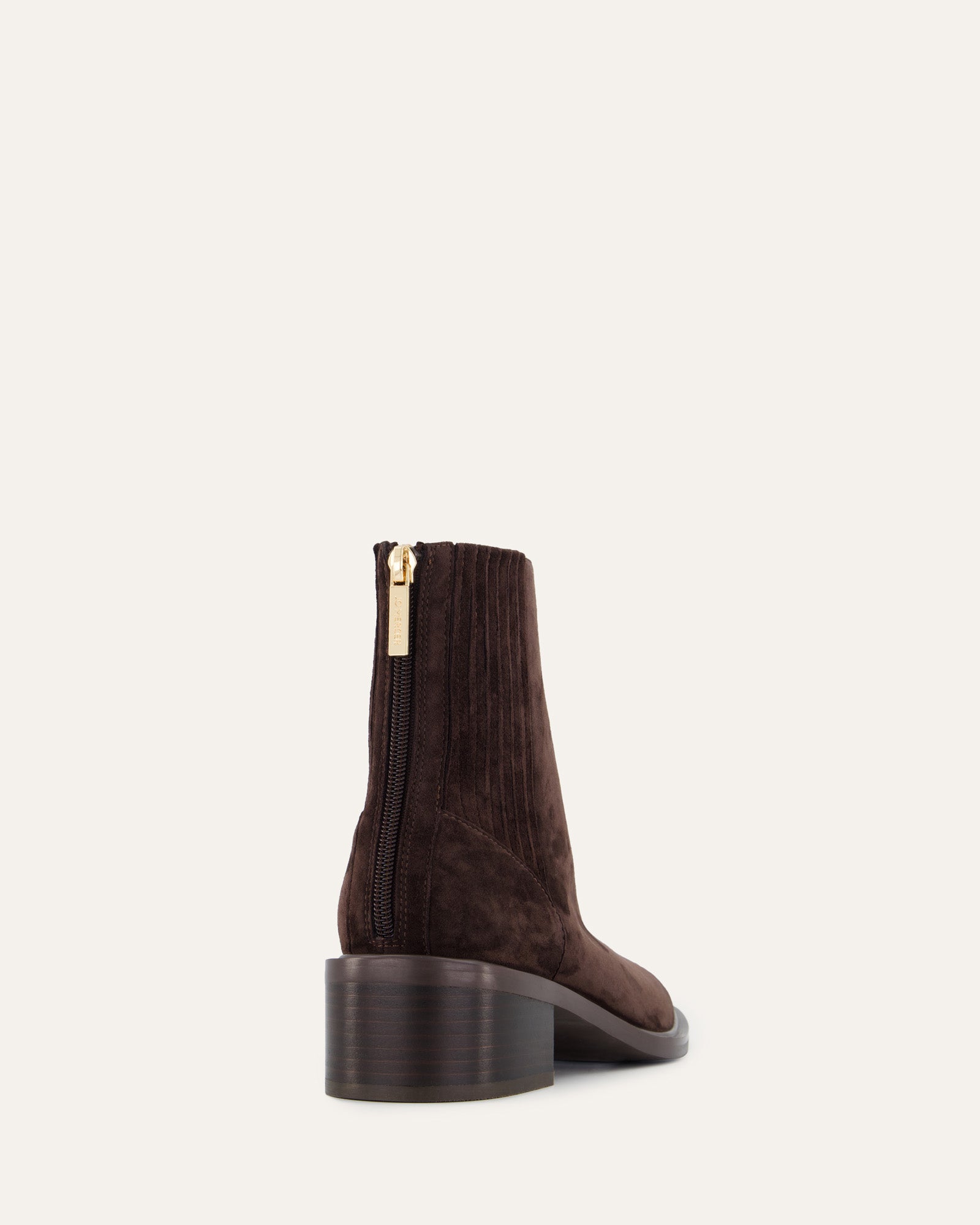 Mason Flat Ankle Boots for Women - Bitter Chocolate Suede Leather Casual Shoes | Perfect for Fall, Winter & Everyday Outfits