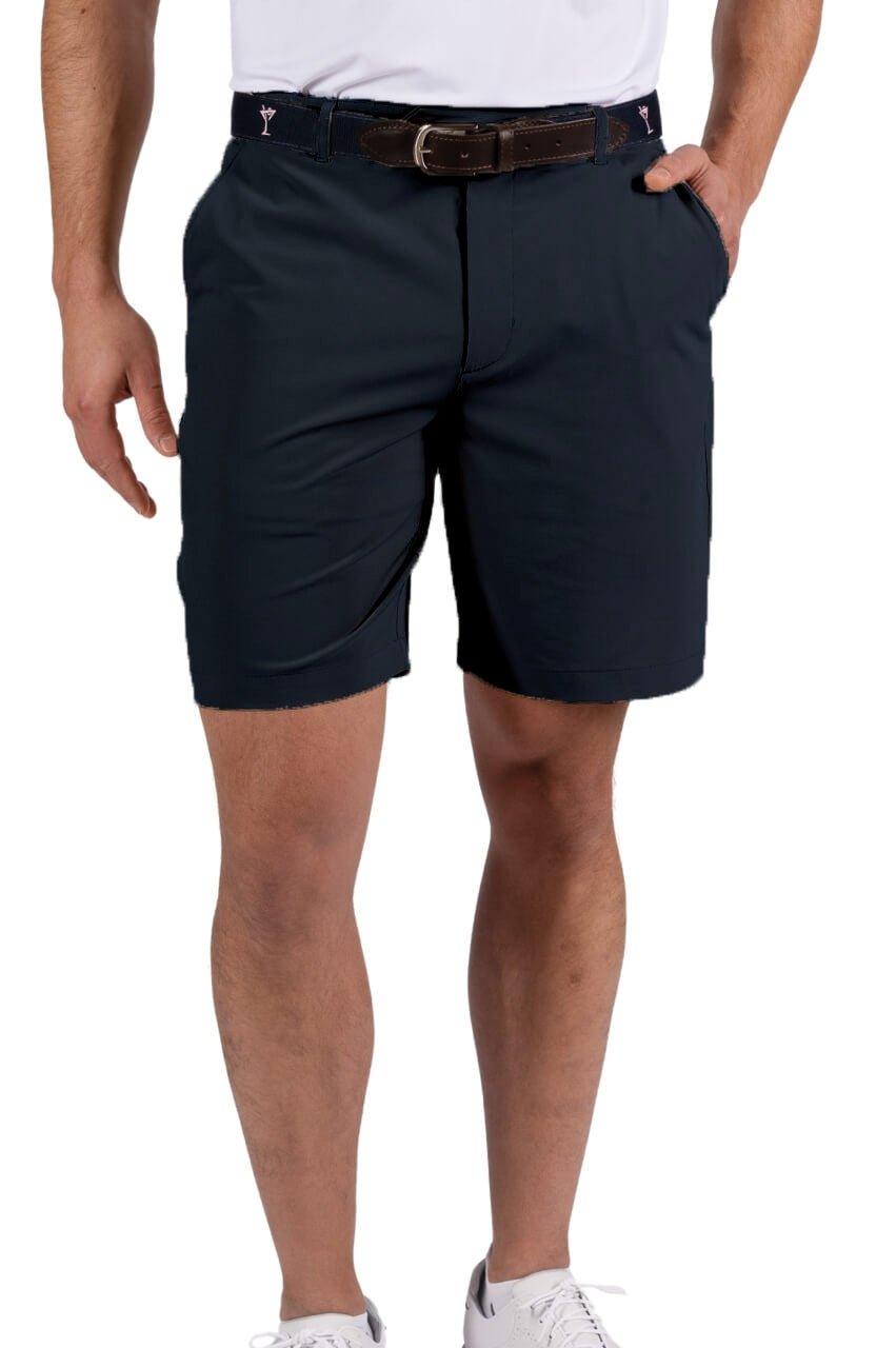 Men's Navy Performance Shorts - Quick-Dry, Lightweight & Breathable for Running, Gym & Outdoor Activities
