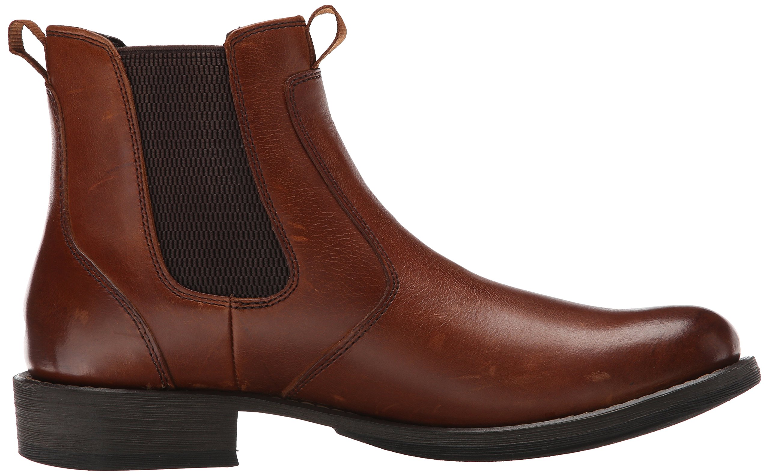 Eastland Men's Chelsea Boots - Comfortable Leather Ankle Boots for Everyday Wear, Tan Brown, Size 13 - Perfect for Casual Outfits, Office & Outdoor Activities