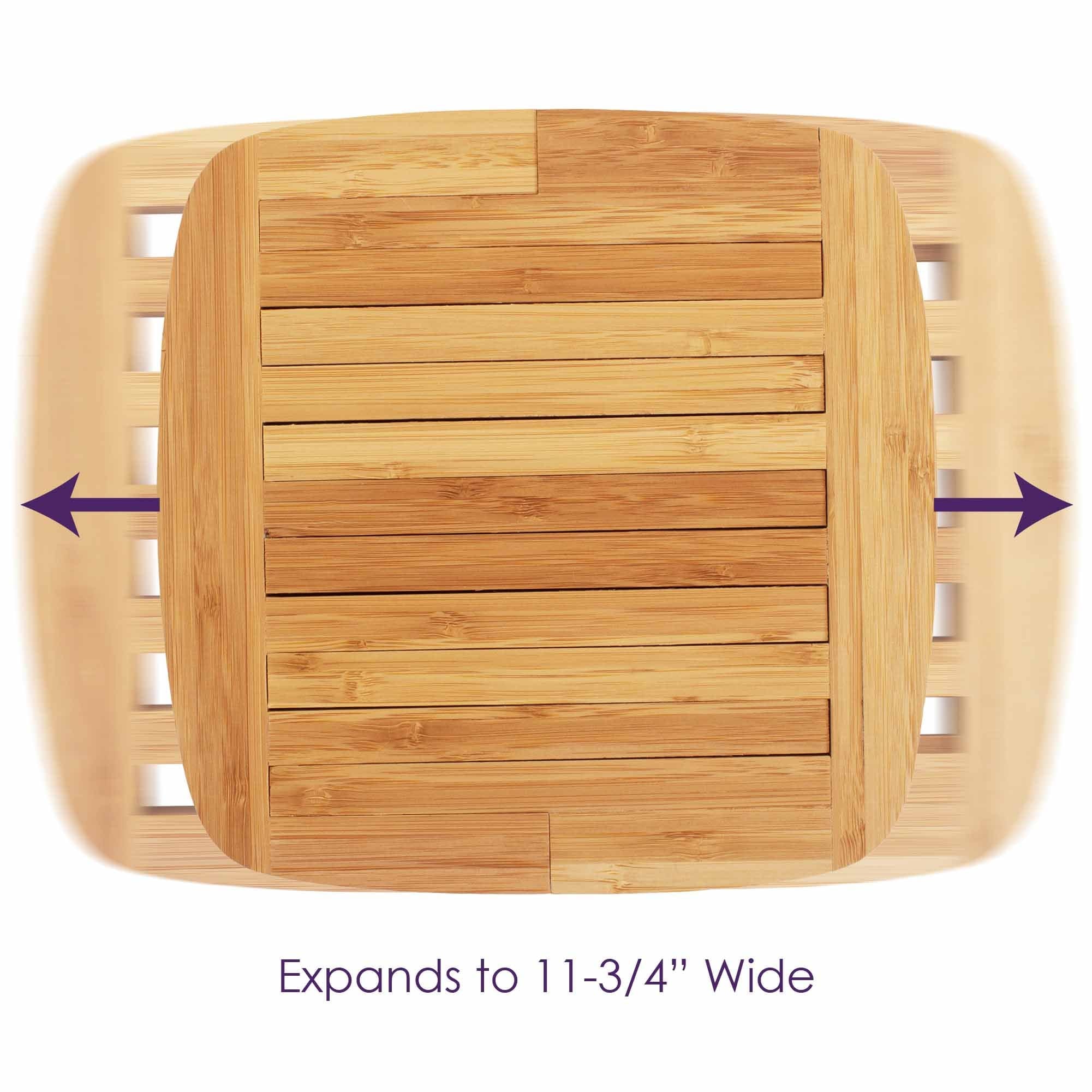 Heat-Resistant Expandable Trivet for Hot Pots & Pans - Adjustable Up to 11.5 Inches - Perfect for Kitchen Countertops, Dining Tables & Outdoor Cooking