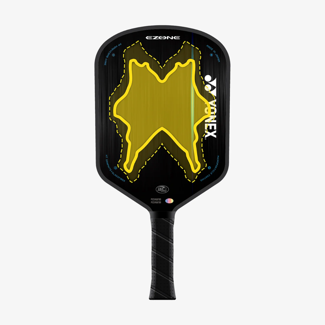 Yonex EZONE Midweight V2 Pickleball Paddle - Carbon Fiber Face with Shock Absorbing Grip [Black] - Perfect for Competitive Play & Recreational Pickleball Games