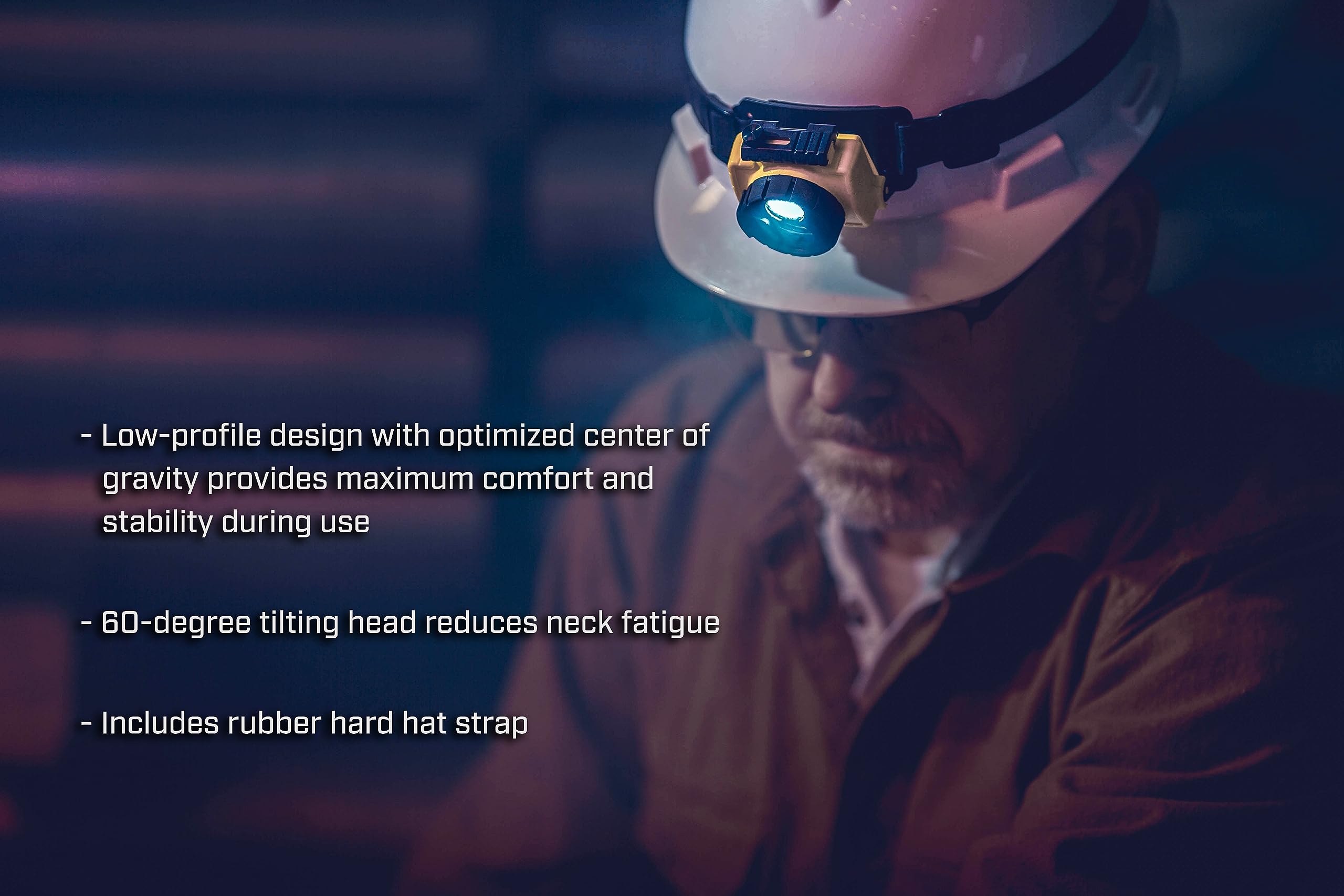 Streamlight 61600 Double Clutch USB 125-Lumen Multi-Fuel LED Headlamp - Adjustable Head Strap & Hard Hat Mount - USB Rechargeable - Perfect for Camping, Hiking, Construction & Outdoor Work (Yellow)