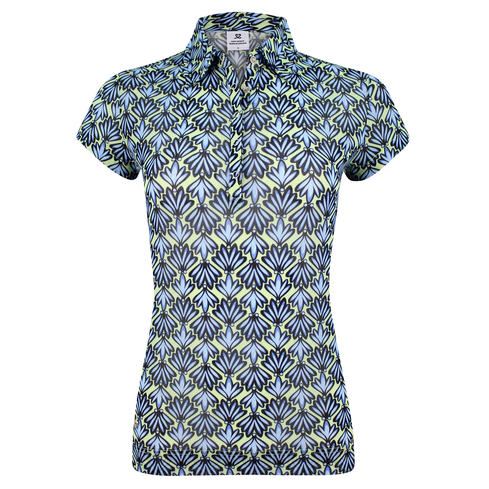 Breathable Mint Mesh Women's Golf Polo - Daily Sports Kiley Spirit - Perfect for Golf, Tennis & Outdoor Activities