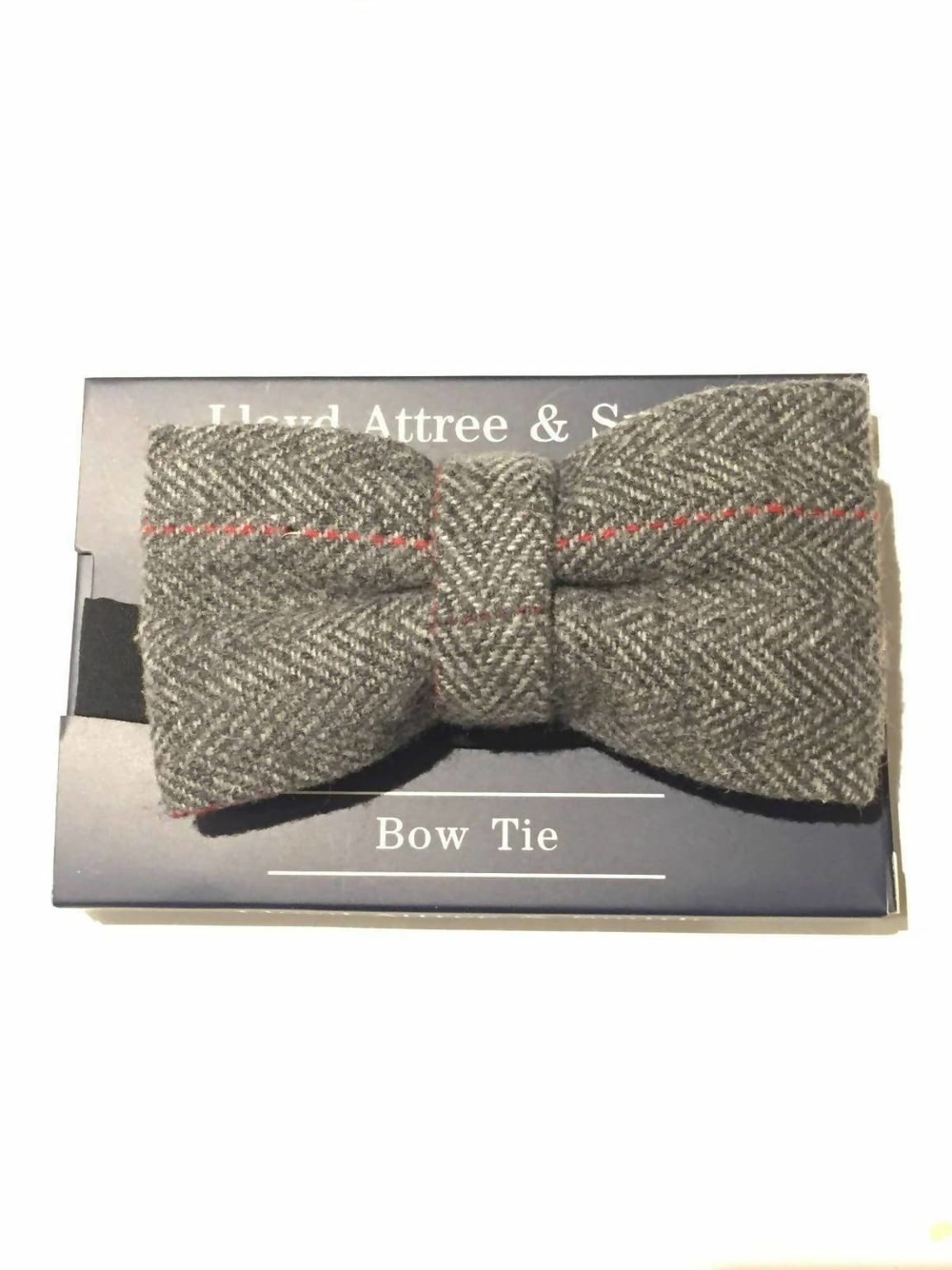 LA Smith Wool Blend Tailored Fit Grey Tweed Waistcoat for Men - Classic Vest for Business, Wedding & Formal Occasions
