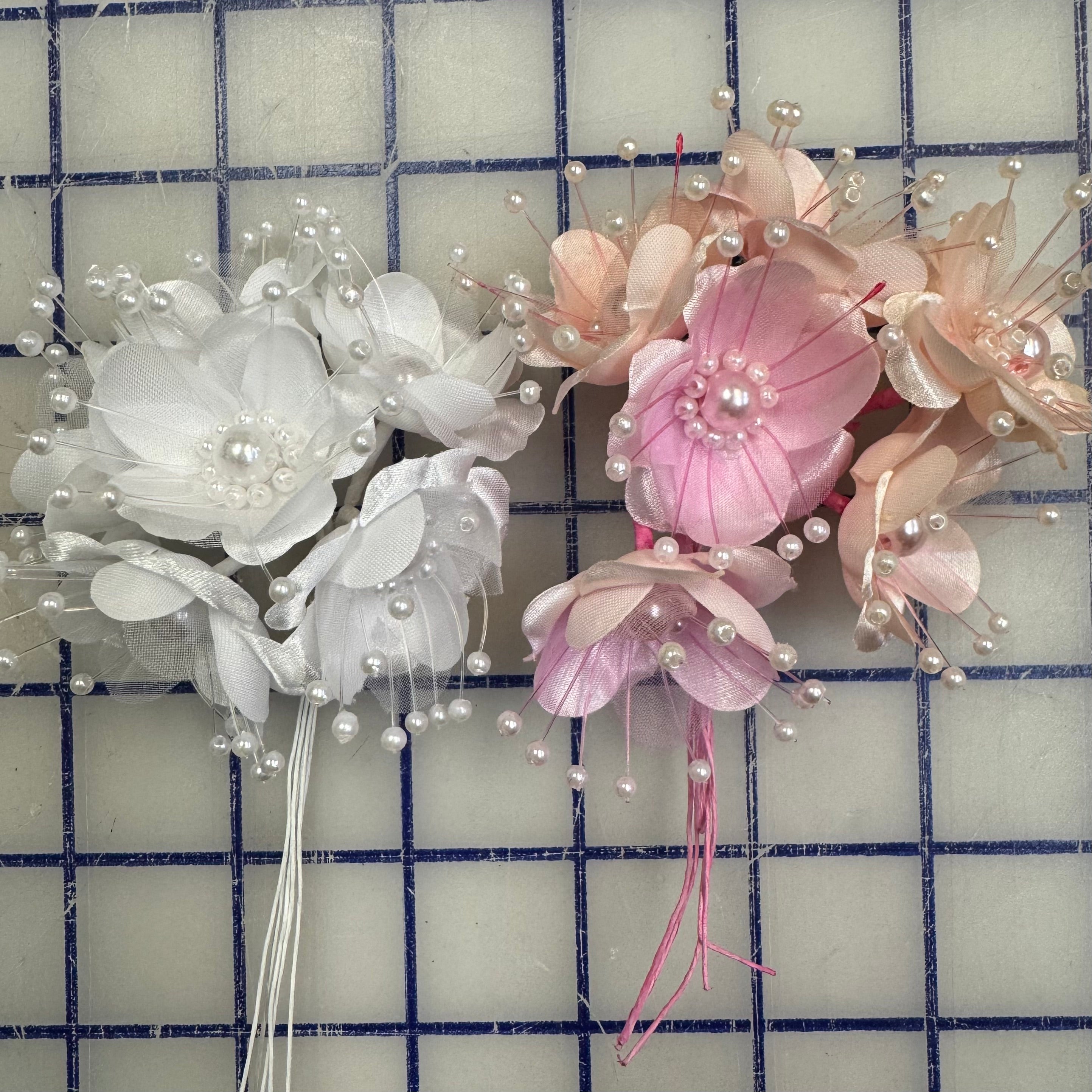 Elegant White Pearl Flower Hair Clip - Perfect for Weddings, Prom, and Special Occasions