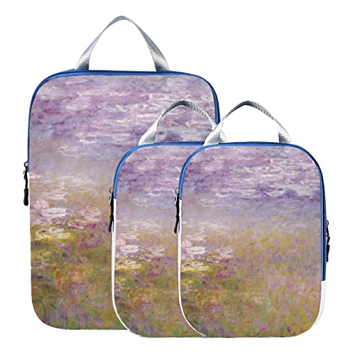 3set-Vintage Flower Painting