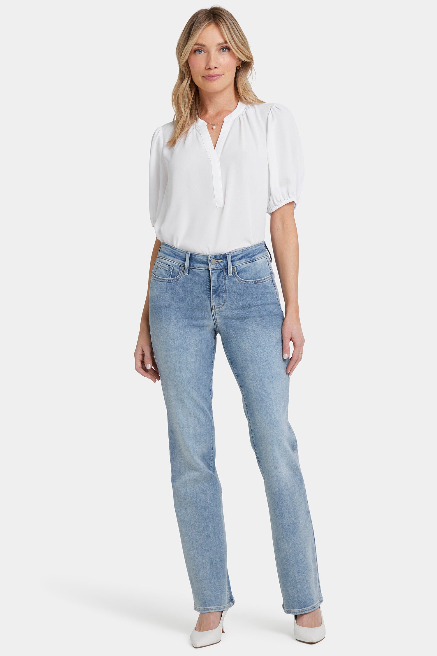 Blake Slim Flared Jeans for Women - High Waisted Stretch Denim Pants | Trendy Bootcut Jeans for Casual Outfits & Night Out