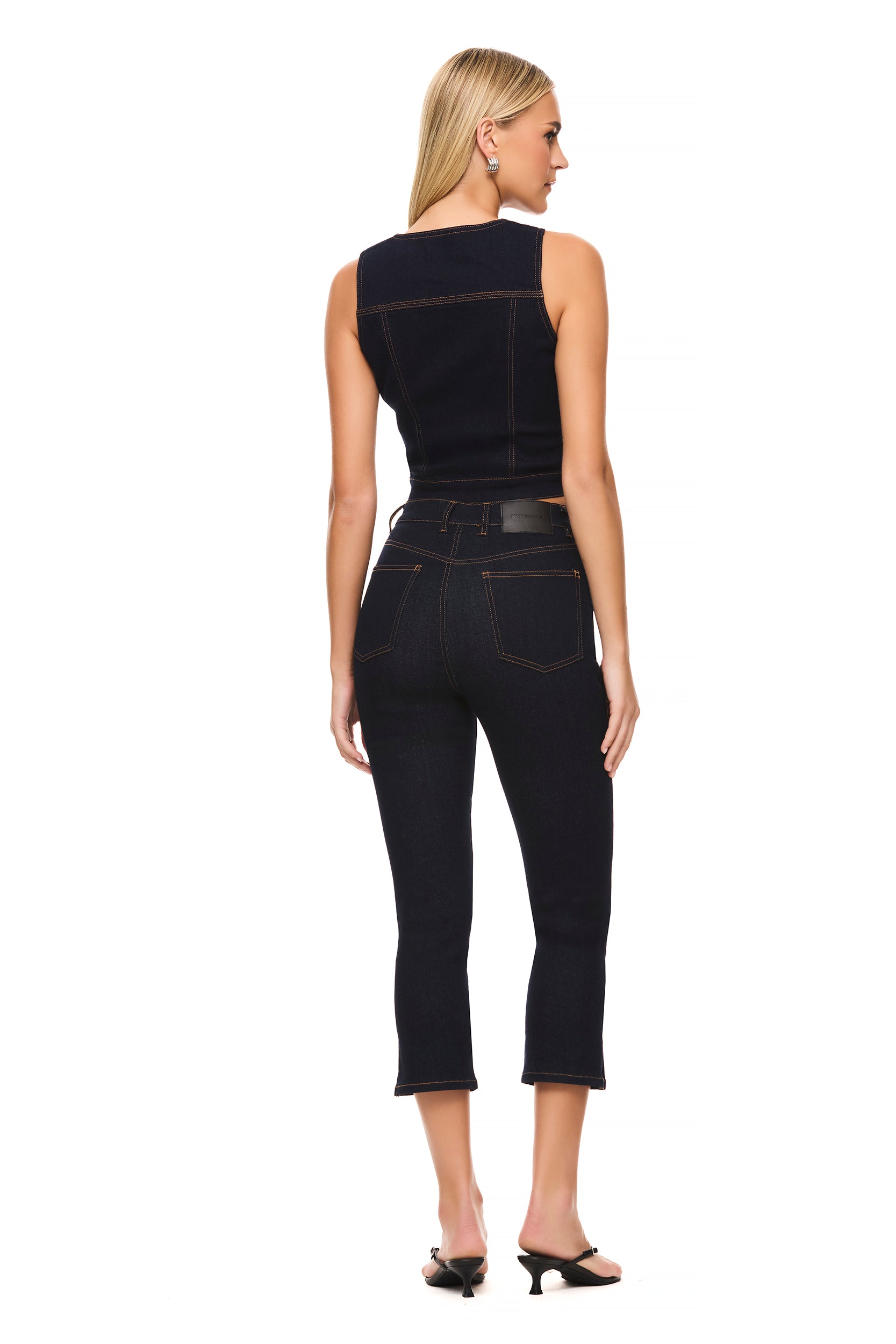 The Rina Dark Blue Vest for Women - Stylish & Comfortable Layering Piece for Work, Travel & Casual Outfits