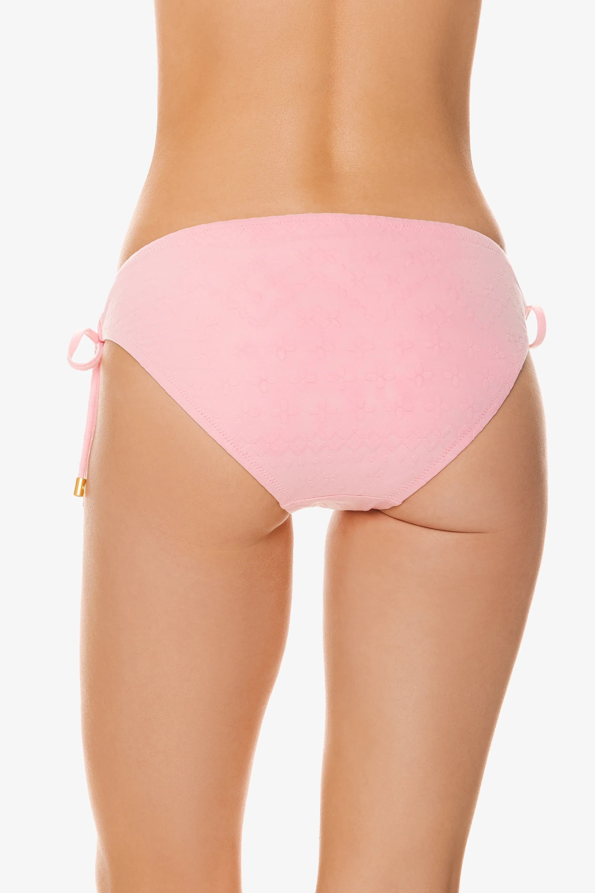 Tunnel Side Hipster Women's Underwear | Jacquard Textured Shell Pink Panties | Comfortable Everyday Wear & Lingerie Gift