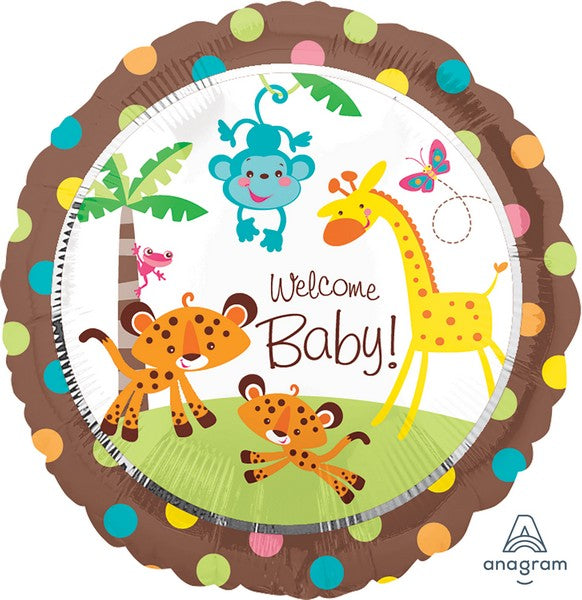 Fisher Price Standard XL 45cm Baby Balloon - Perfect for Birthday Parties, Baby Showers & Playtime Fun
