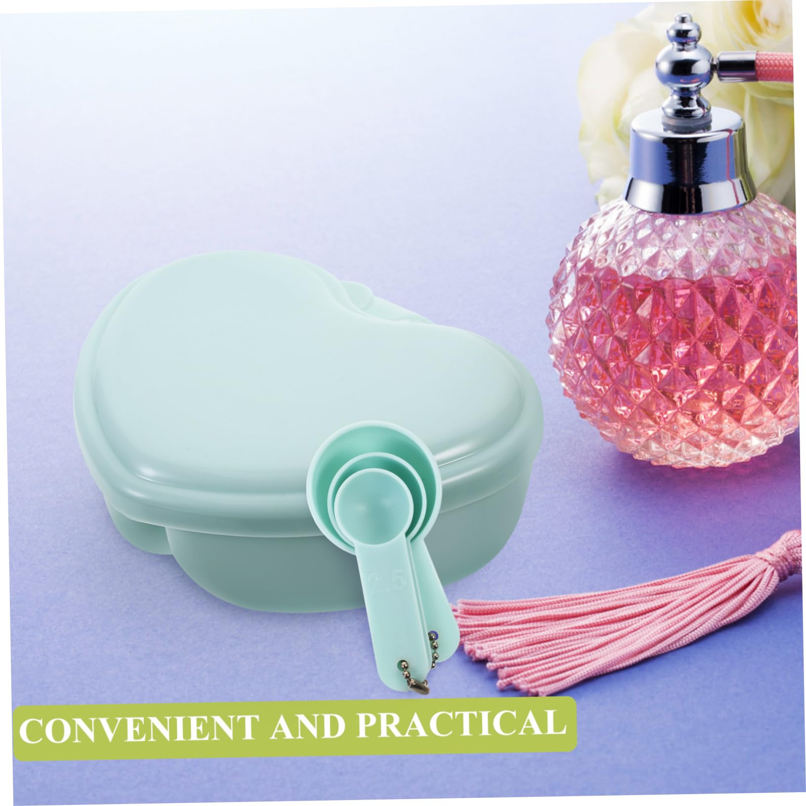 Heart-Shaped Mask Mixing Bowl Set - DIY Facial Mask Mixing Bowl with Stirrer Stick for Beauty & Spa - Perfect for Clay, Mud & Sheet Masks at Home or Salon