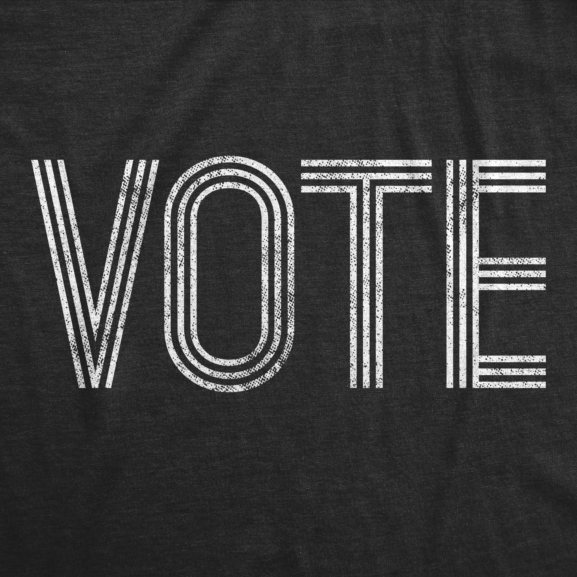 Women's Vote Graphic T-Shirt - Election USA Patriotic Novelty Tee for Women - Perfect for Political Rallies, Voting Day & Women's Rights Events