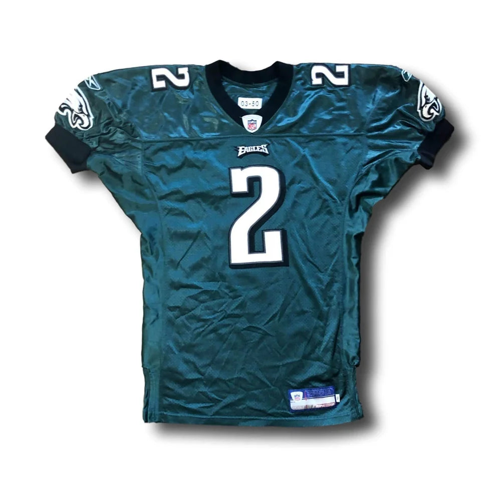 Authentic David Akers Game Used Philadelphia Eagles Signed Jersey with JSA Certificate - Perfect for NFL Memorabilia Collectors & Eagles Fans Display