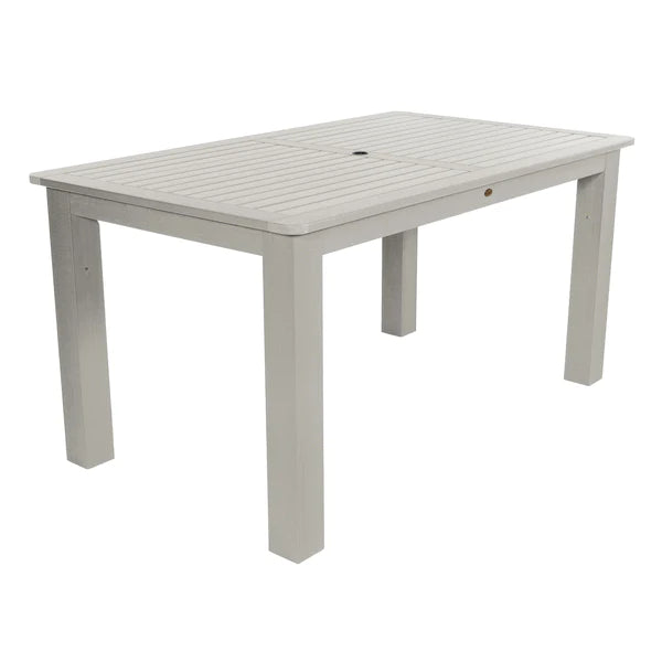 Outdoor Rectangular Counter Height Dining Table - Weather-Resistant Patio Furniture for Backyard, Deck, and Garden Dining - Perfect for Entertaining Guests
