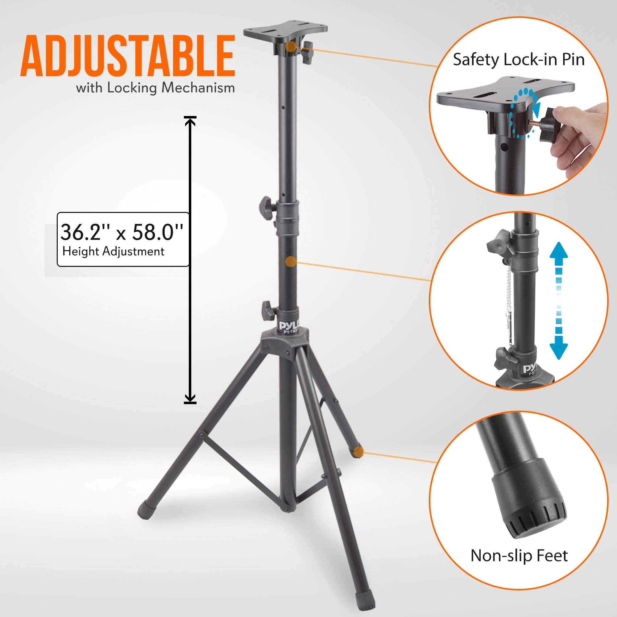 Pyle Karaoke PA Speaker System Bundle - Portable Bluetooth Speaker with Tripod Stand, 2 Wireless Microphones & Accessories for Home Parties, Outdoor Events & Professional Performances