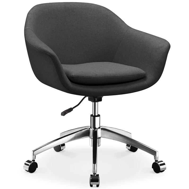 Ergonomic NORI Office Chair with Adjustable Height - Grey - Perfect for Home Office, Gaming & Workspace Comfort