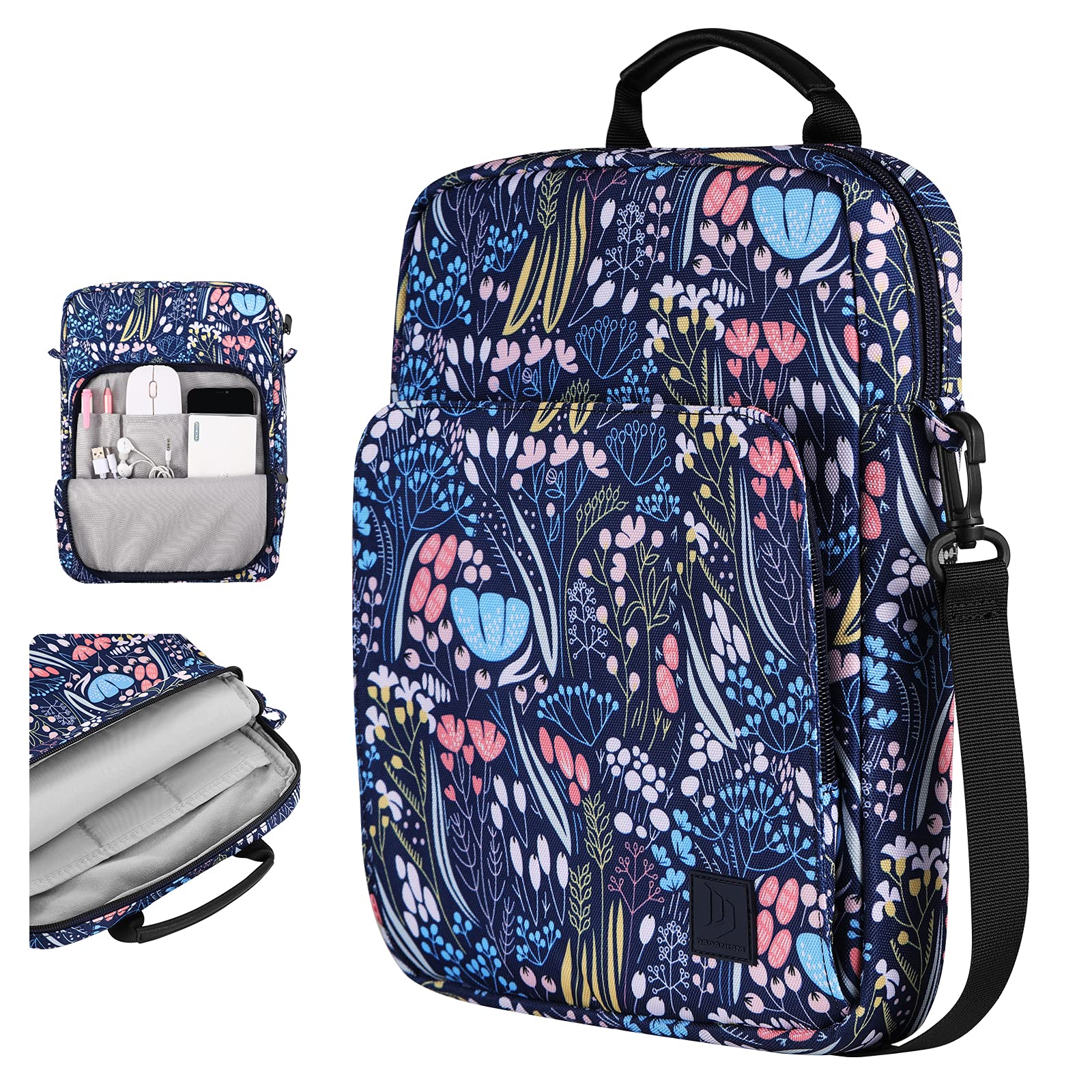 Premium 9-11 Inch Tablet Sleeve Case with Adjustable Shoulder Strap - Compatible with iPad 10th Gen 10.9