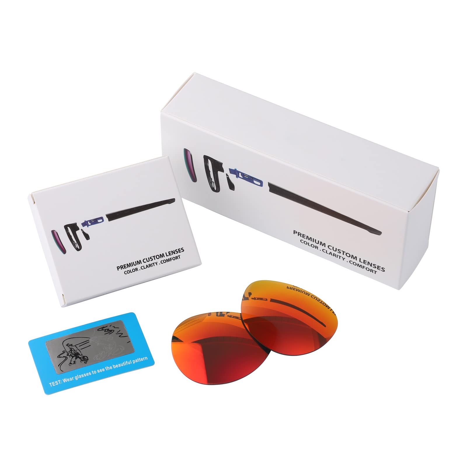 Polarized Replacement Lenses for Oakley Fives Squared Sunglasses - Iron Brown | UV Protection & Anti-Glare | Perfect for Driving, Fishing & Outdoor Sports