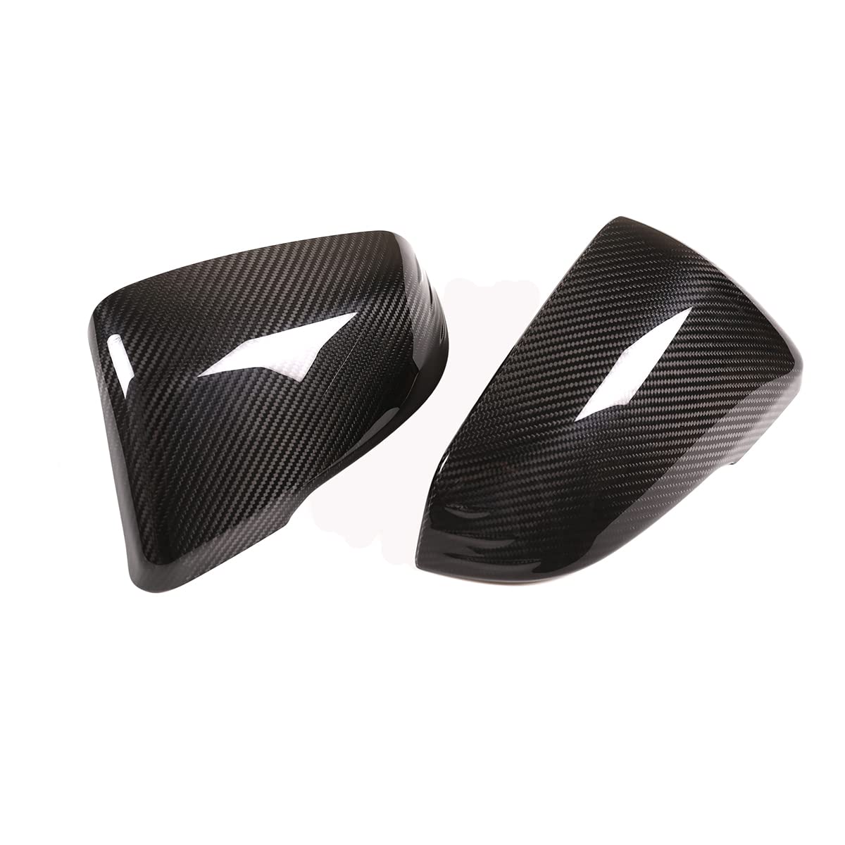 Carbon Fiber Door Rear View Mirror Cover Cap for Toyota Supra GR A90 A91 MK5 2019-2022 - 2PCs Exterior Side Mirror Covers - Upgrade Your Car's Style & Protection (Perfect for Car Enthusiasts & Show Vehicles)