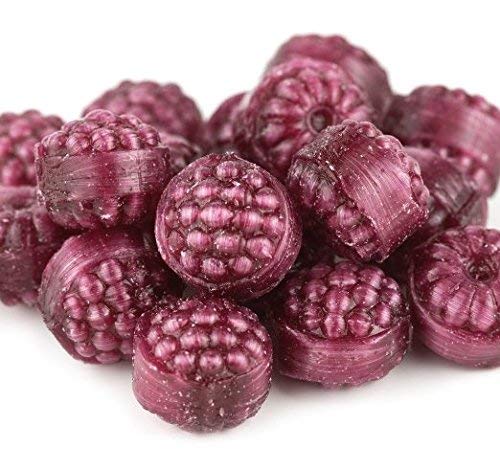 Primrose Red Raspberries Filled Hard Candy - 1 Pound (16 Oz) - Delicious Fruit Flavored Sweets for Parties, Gifts & Everyday Snacking
