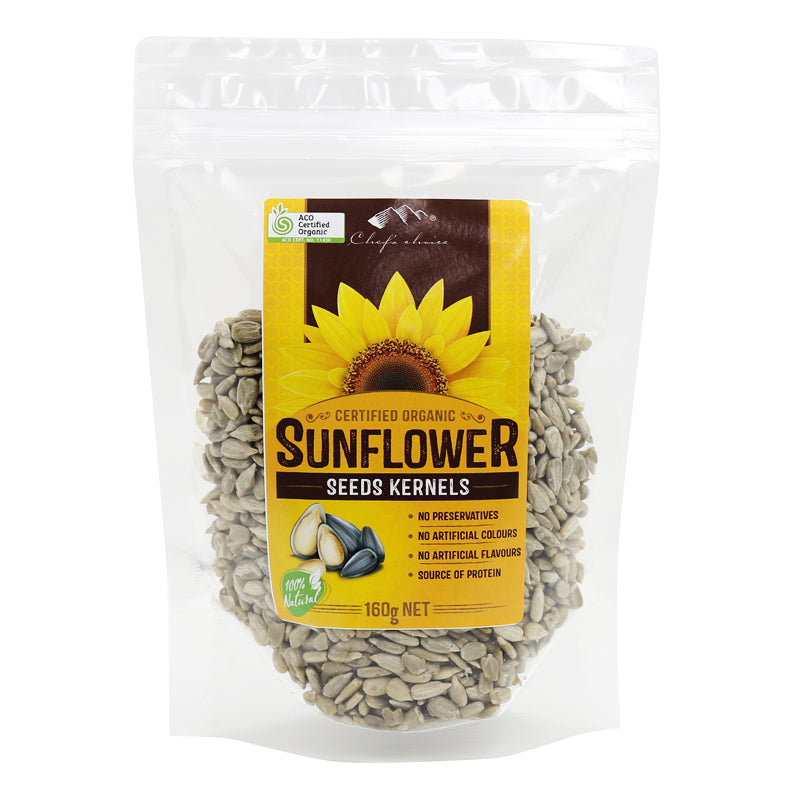 Chefs Choice Premium Sunflower Seeds - Non-GMO, Gluten-Free, High Protein Snack for Energy & Heart Health - Perfect for Hiking, Sports & Healthy On-the-Go Lifestyle