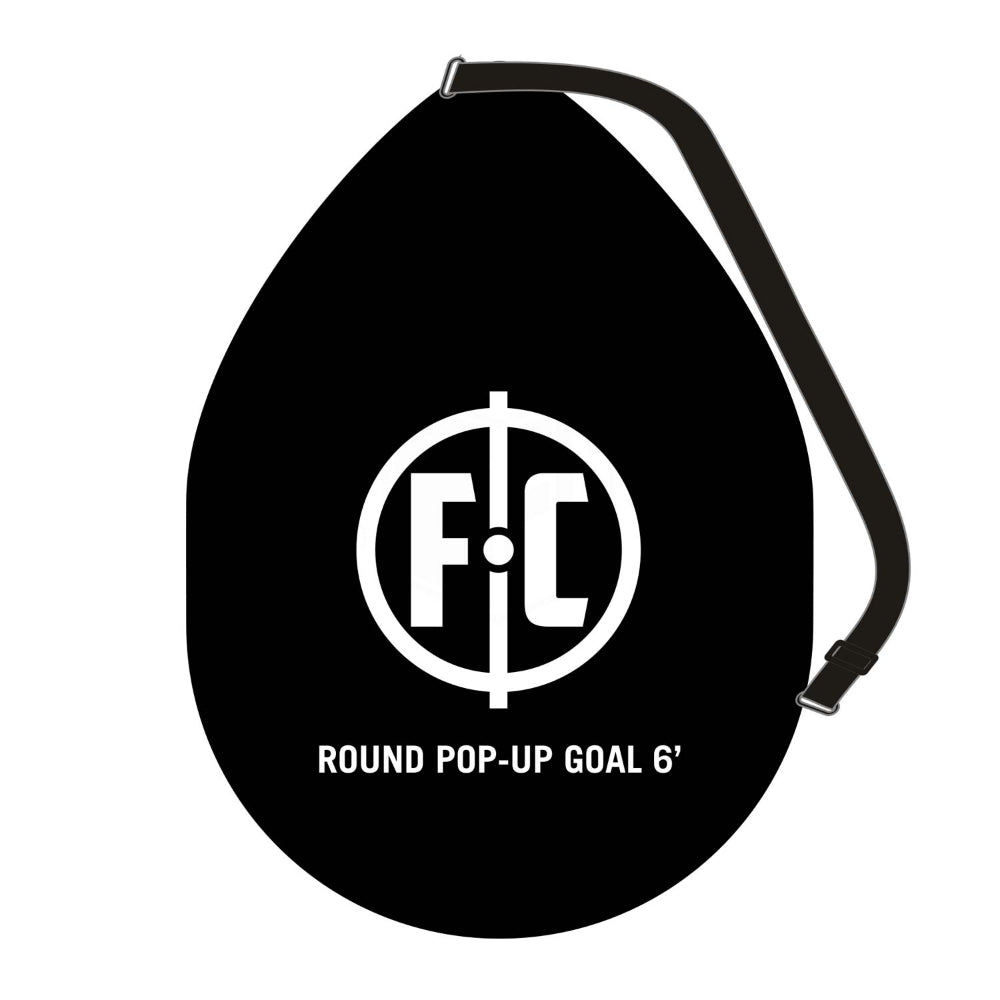 6ft FC Pop Up Soccer Goal - Portable & Lightweight for Backyard, Training, and Practice - Perfect for Kids and Adults