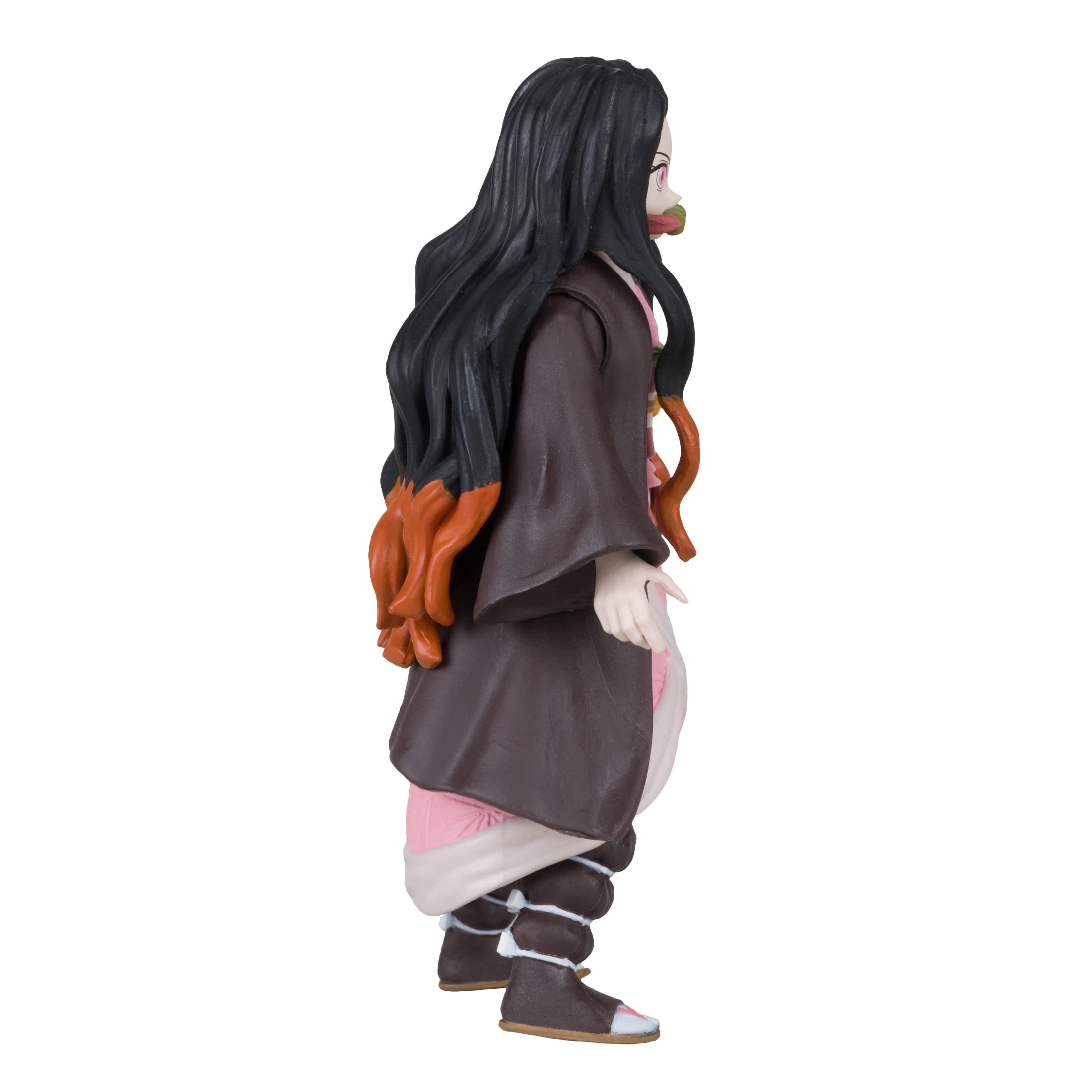 McFarlane Toys Demon Slayer 5-Inch Action Figure Wave 1 - Nezuko Kamado Collectible for Anime Fans | Perfect for Display, Cosplay & Gift Giving