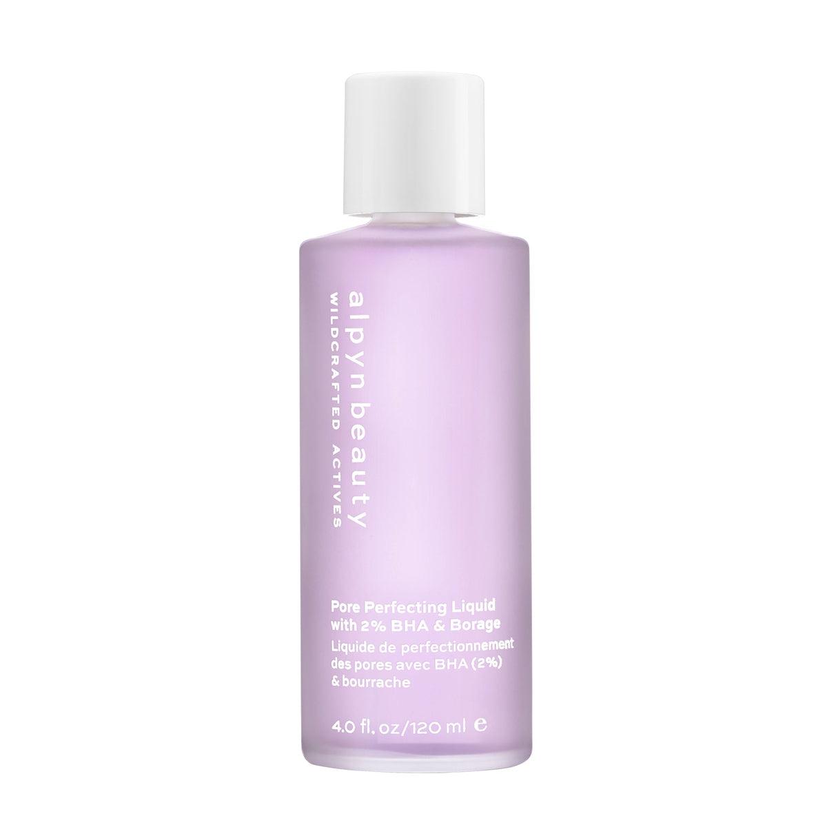 2% BHA + Borage Oil Pore Perfecting Liquid - Exfoliating Facial Treatment for Blackheads & Acne - Perfect for Oily & Combination Skin Care Routine