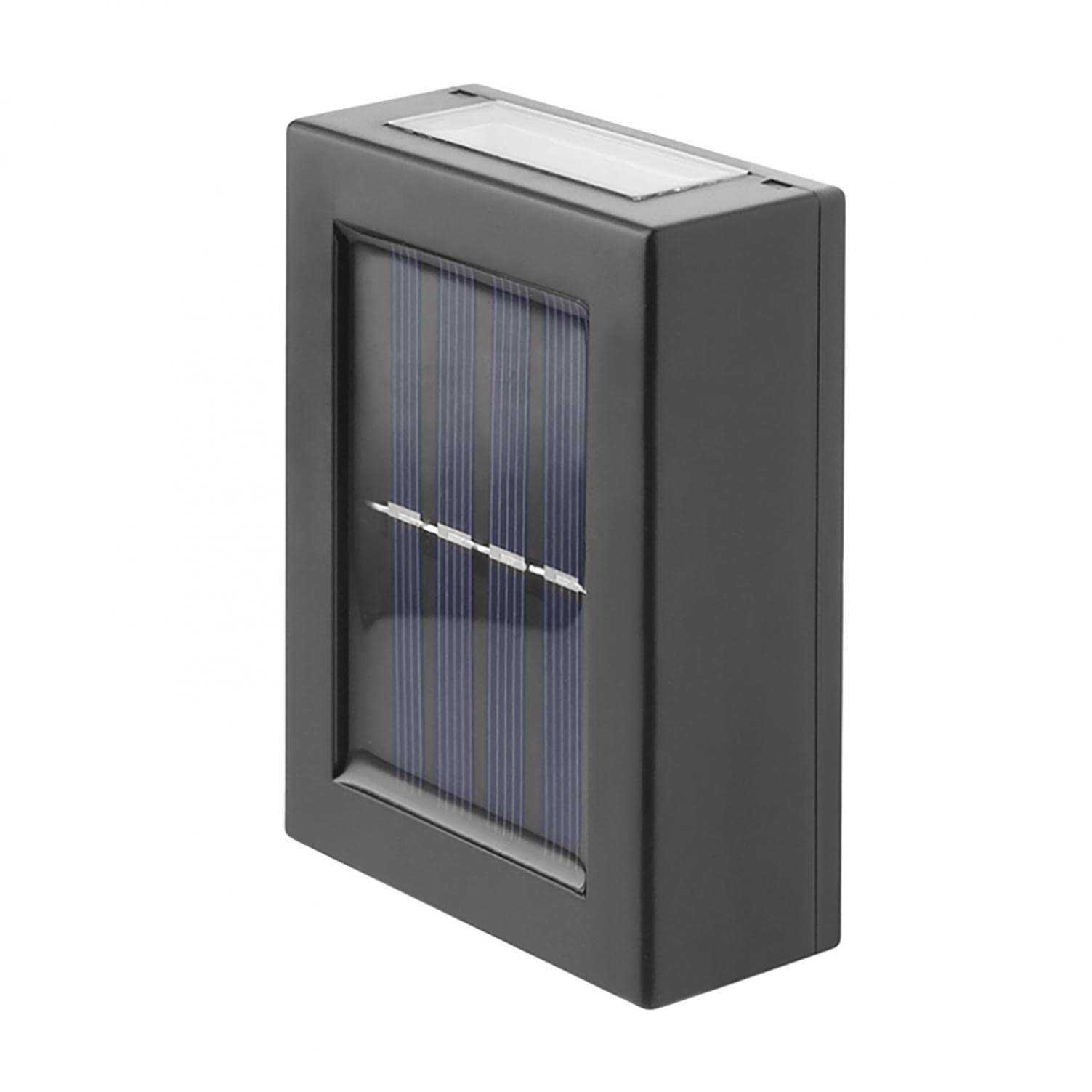 Solar Powered Outdoor Wall Light - Waterproof LED Wall Sconce for Porch, Deck & Fence | Energy Efficient Solar Pathway Lighting for Front Door, Yard, Garage & Garden Security | Perfect for Evening Ambience & Home Safety