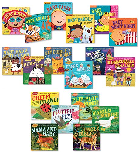 Becker's Indestructible School Supplies Book Set - 18-Piece Durable Kids' Books for Early Learning, Reading & Classroom Use
