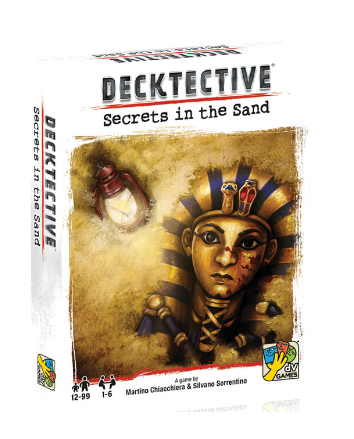 Decktective: Secrets in the Sand - Mystery Board Game for Adults & Teens | Solve Hidden Clues in Desert Adventure | Perfect for Game Nights & Family Gatherings