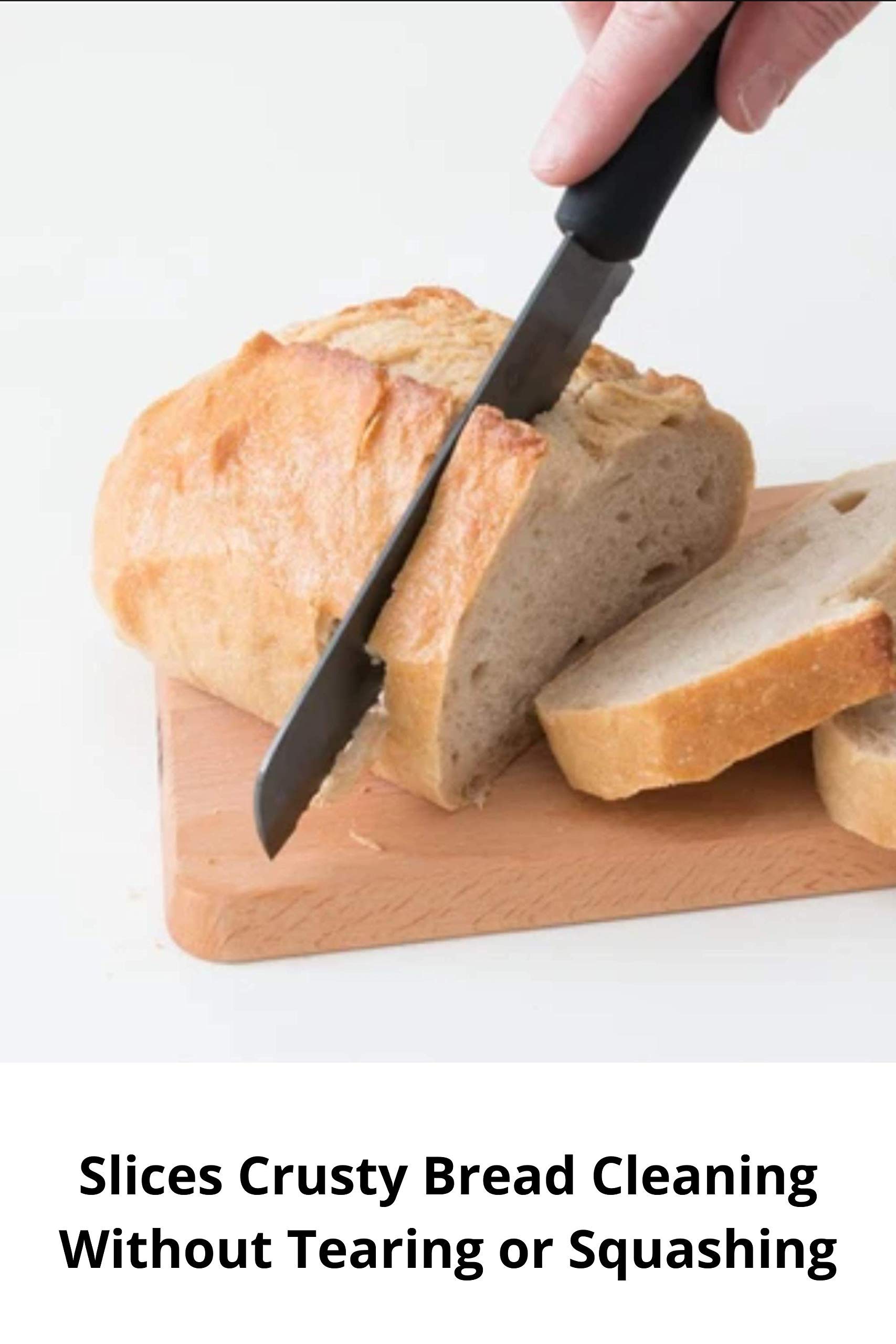Premium Bread Knife Set - Stainless Steel Dough Cutter & Ceramic Bread Slicer for Artisan Baking | Perfect for Sourdough, Baguettes & Homemade Loaves