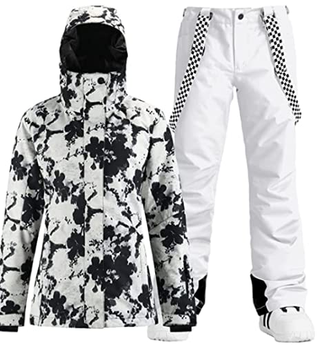 Black Flower White