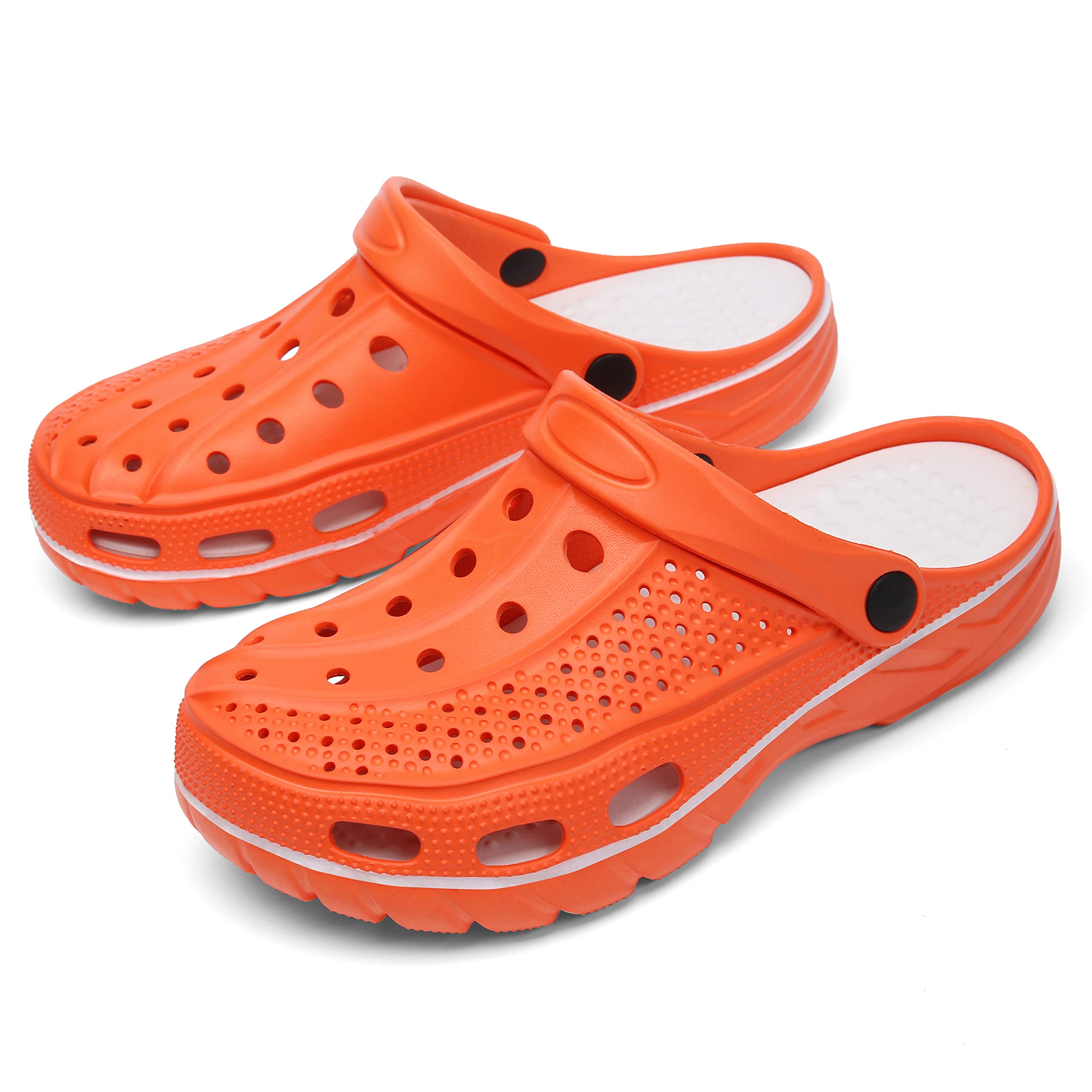 ChayChax Unisex Arch Support Clogs - Slip-On Garden Shoes with Removable Cushion Footbed for Men & Women | Perfect for Outdoor, Beach, Yard Work & Casual Wear