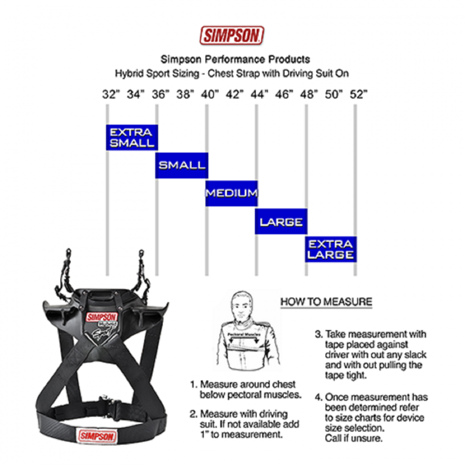 Simpson Hybrid Sport FIA 8856-2010 Certified Racing Suit with HANS Device Compatibility - Perfect for Motorsports, Track Days & Professional Racing Events