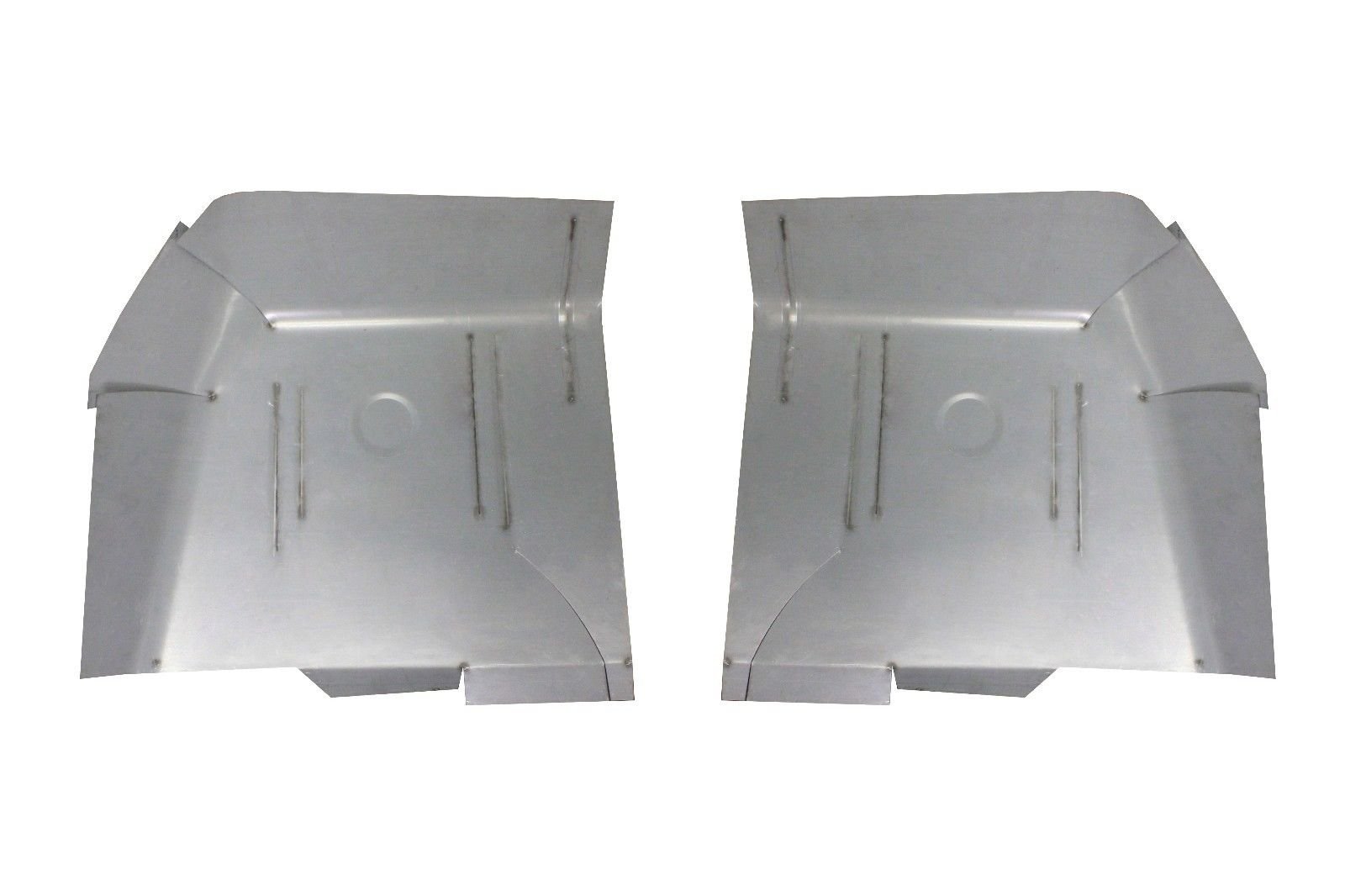 1971-1973 Buick Riviera Rear Floor Pans Replacement Pair - Heavy Duty Steel Sheet Metal - Perfect for Classic Car Restoration & Rust Repair (Motor City Sheet Metal)