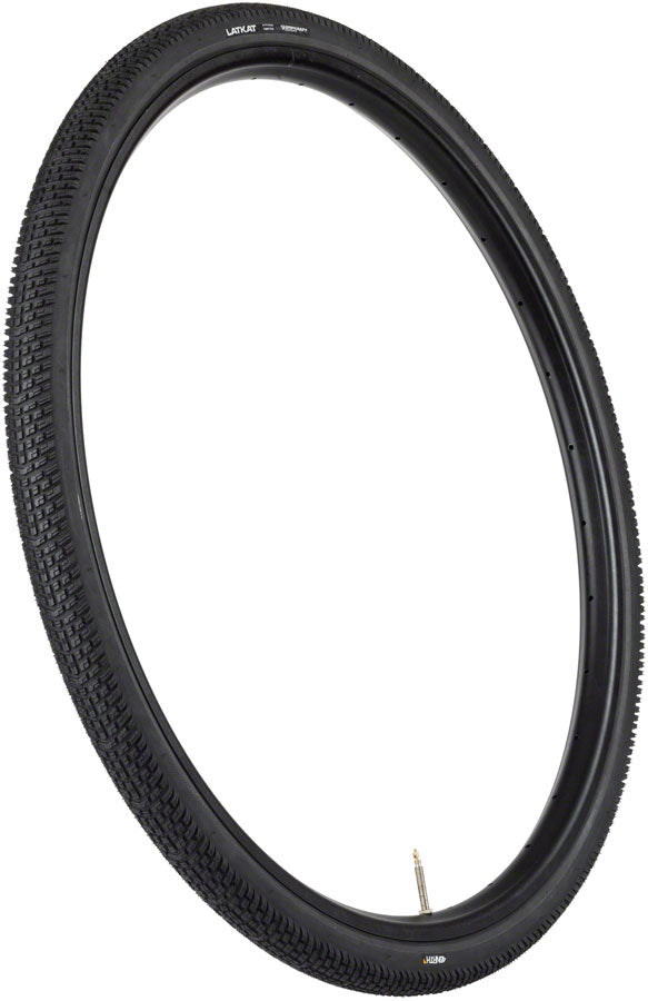 45NRTH Latkat Tire 700x40 Tubeless Folding Bike Tire - Black, 60 TPI, Gripkraft Compound for Winter & Snow Cycling - Perfect for Fat Bikes, Gravel Bikes & All-Terrain Adventures