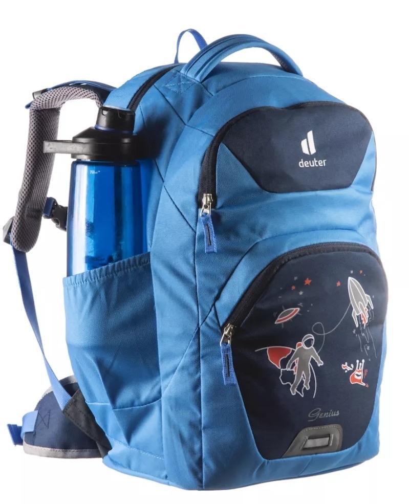Deuter Genius 2021 Backpack - Lightweight Hiking & Travel Daypack, Cool Midnight Blue Color - Perfect for Outdoor Adventures, Commuting & College Campus Use