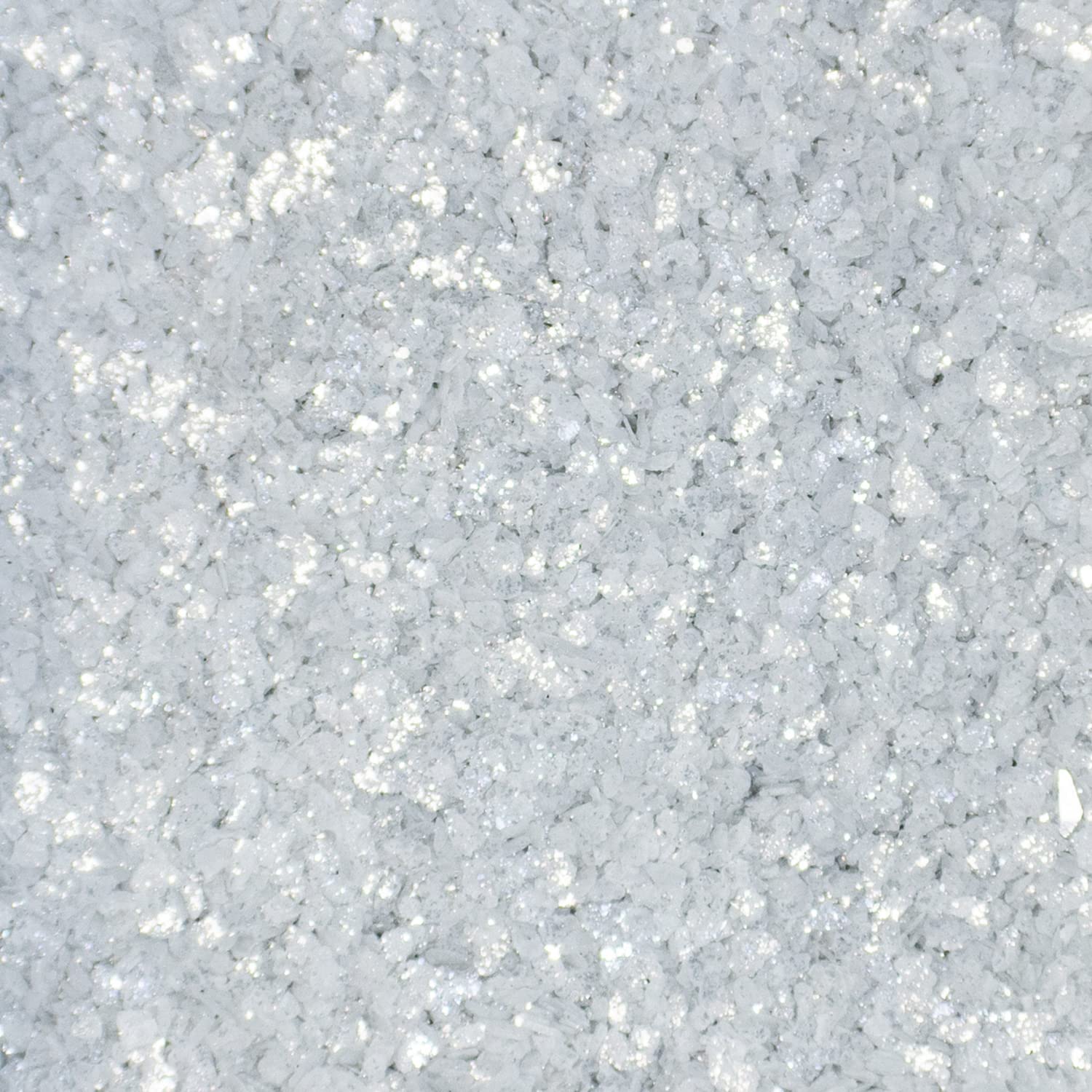 Edible Silver Glitter for Drinks - Shimmering Rimming Salt (1LB, Resealable Bag) - Perfect for Cocktails, Margaritas & Beverage Garnish at Parties & Bars